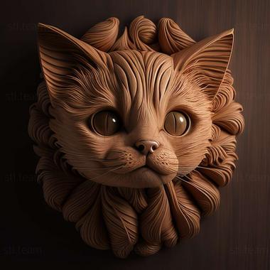 3D model kitty (STL)